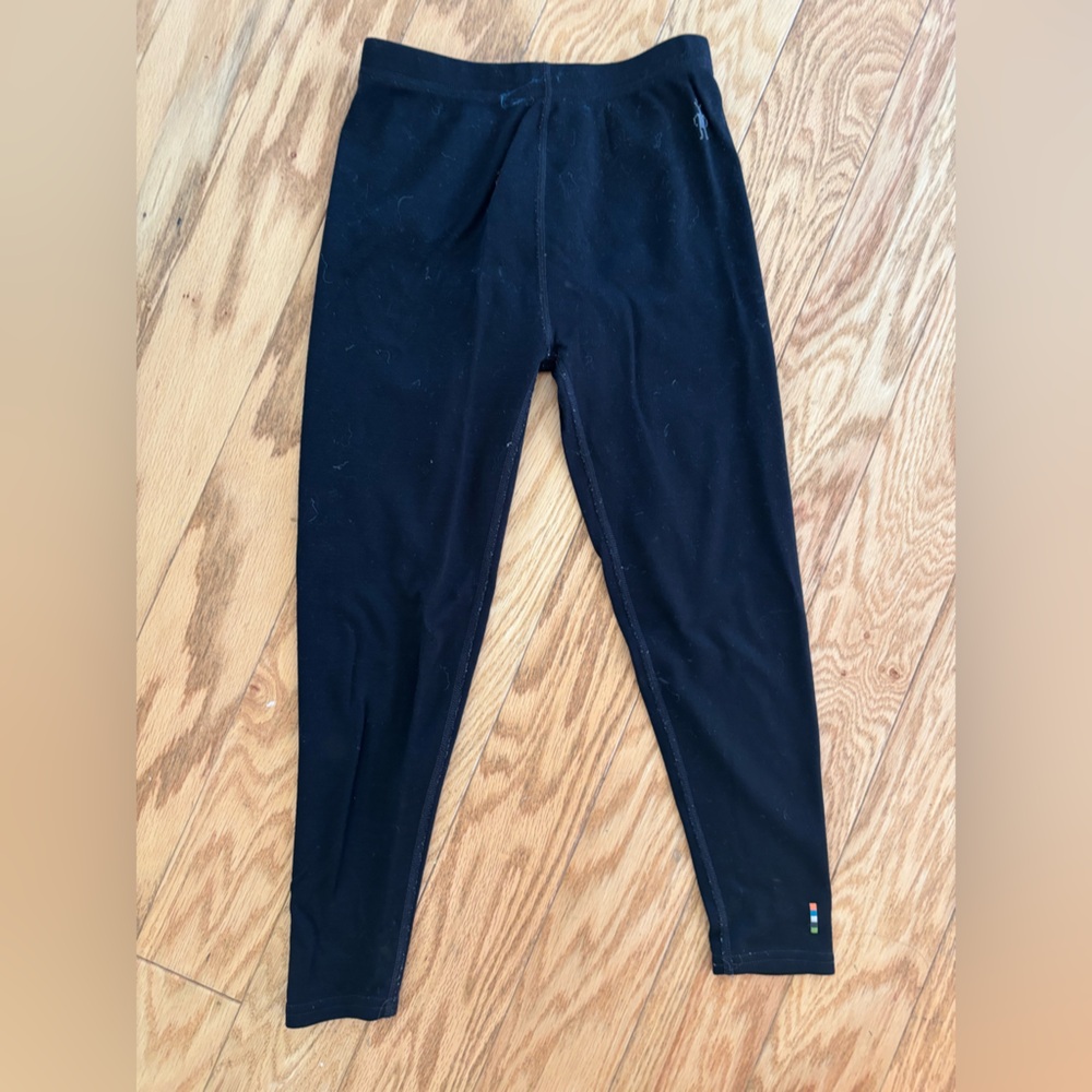 SMARTWOOL size small Black merino wool Leggings